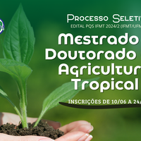 Destaque - Seletivo, agricultura tropical